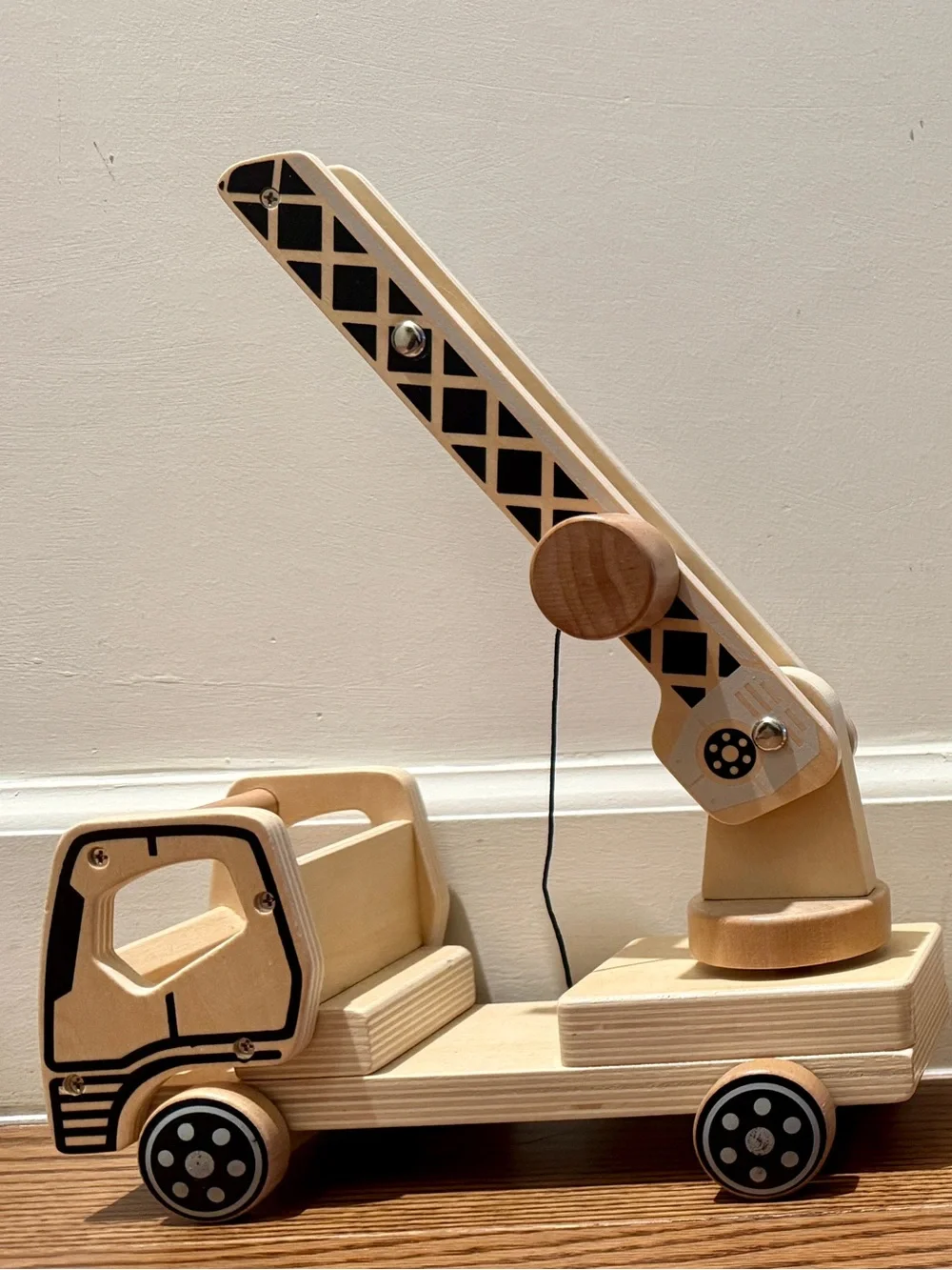 Pottery Barn Kids Wooden Construction Trucks Set of 3